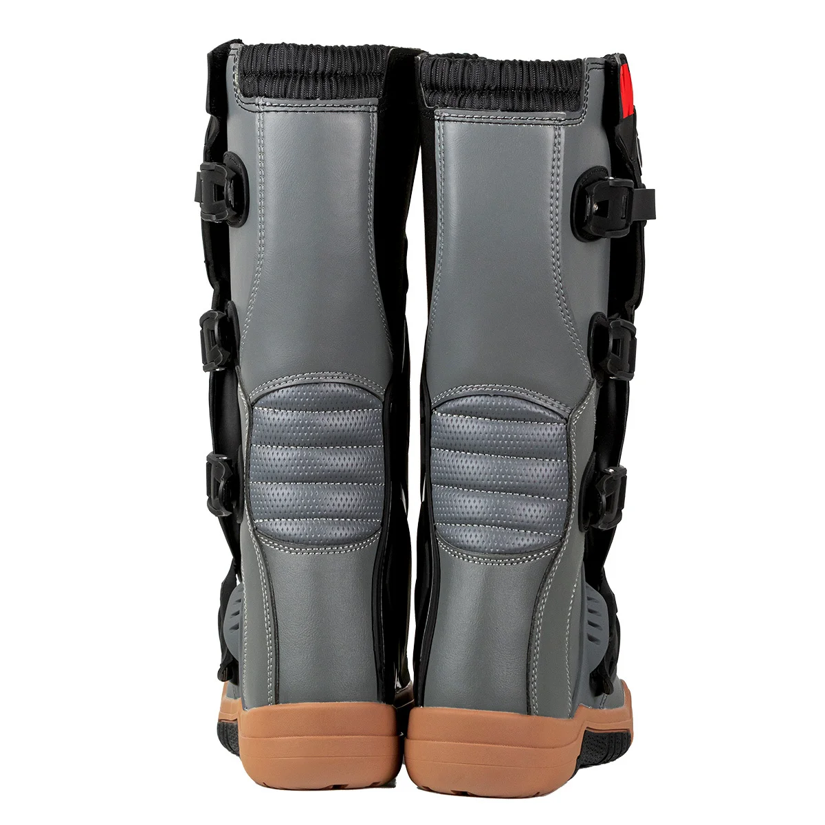 Bota ASW Image Enduro Preto(frente)/Cinza/Vermelho - Spinelli